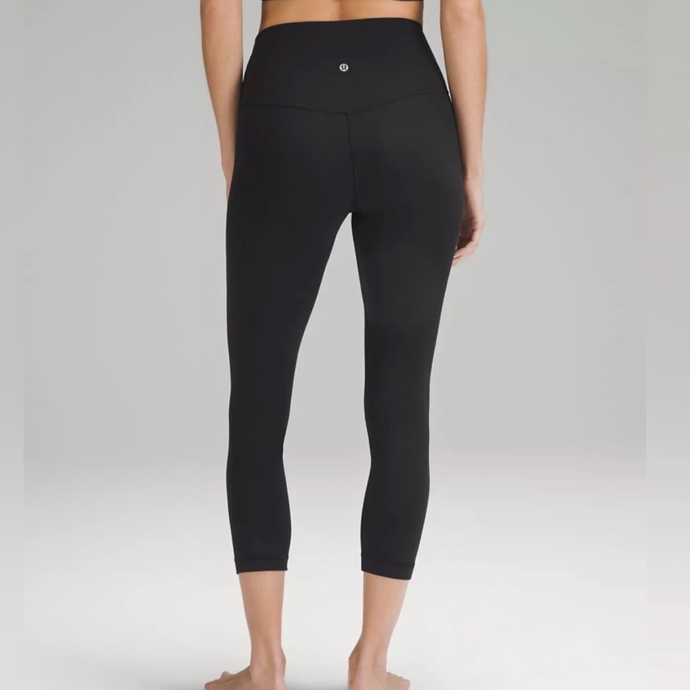 2 USED lululemon align crop leggings